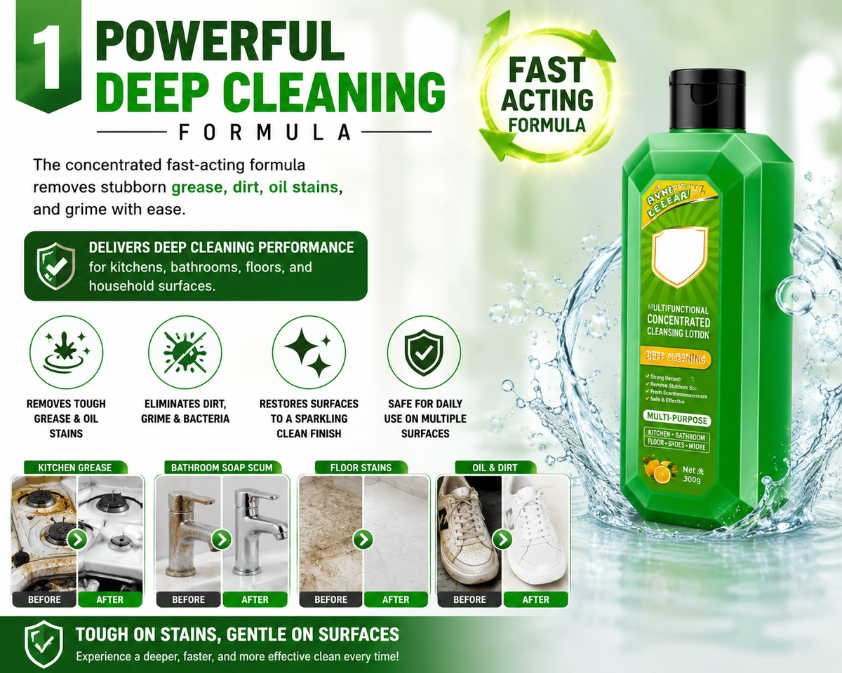 1. Powerful Deep Cleaning Formula