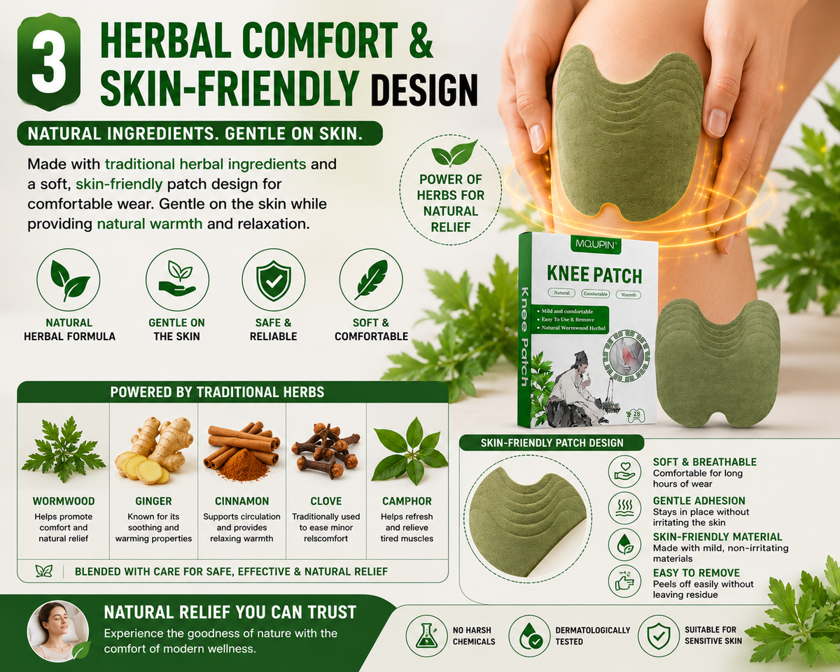 3. Herbal Comfort & Skin-Friendly Design