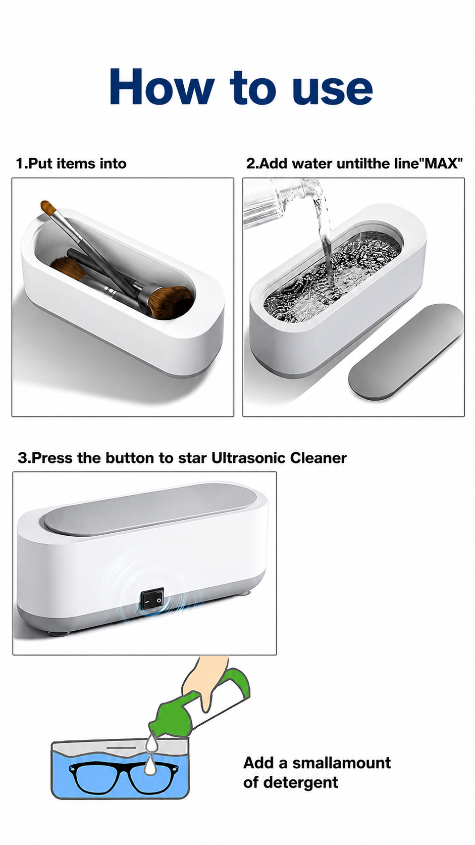 Ultrasonic Jewelry Cleaner