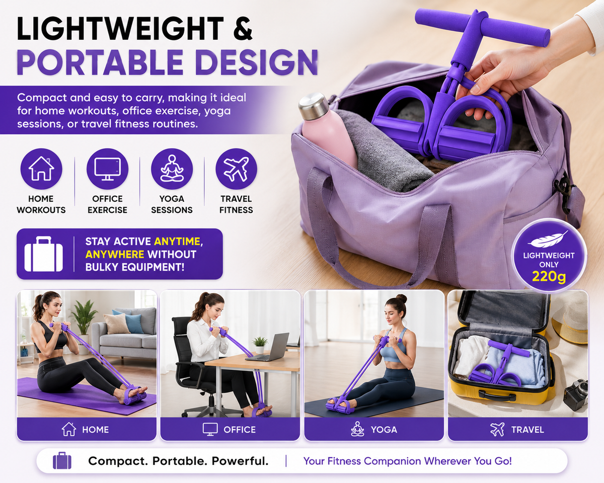 3. Lightweight & Portable Design