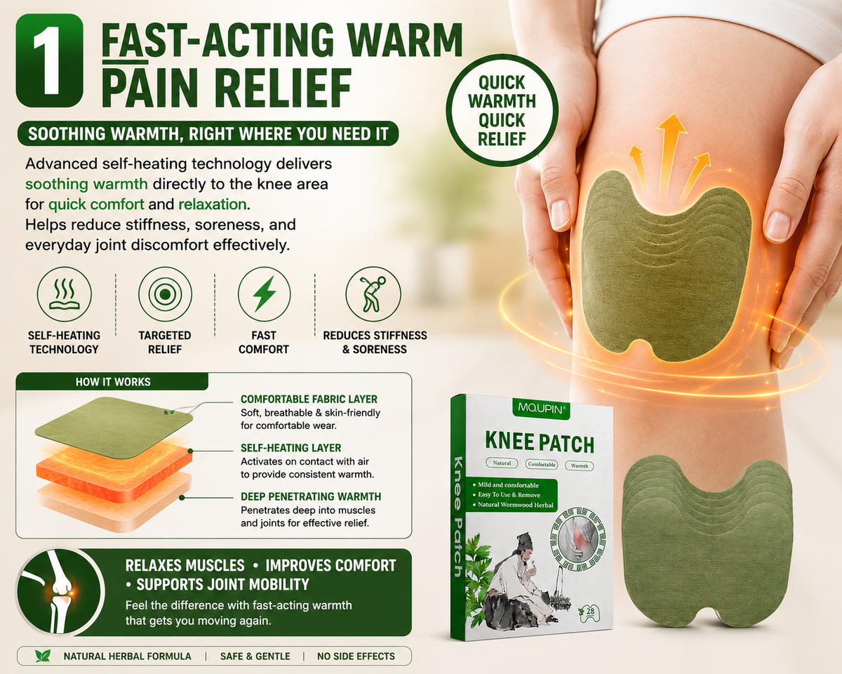 1. Fast-Acting Warm Pain Relief