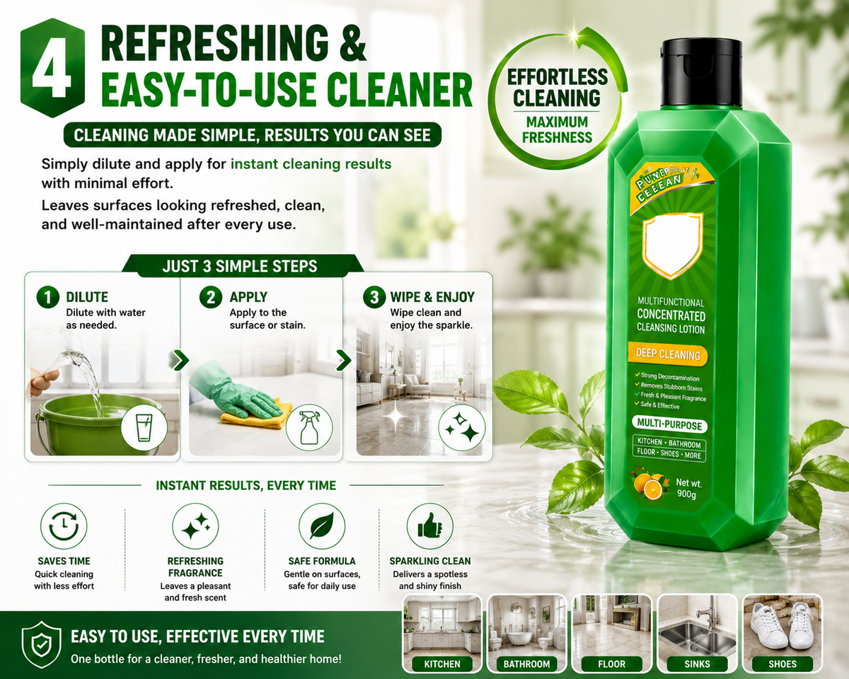 4. Refreshing & Easy-to-Use Cleaner